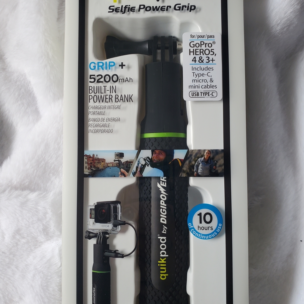 TAKE ALL: 46pcs of Quikpod Selfie Power Grip w/ 5200mah Powerbank